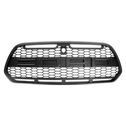 2015-2019 Ford Transit Mk8 Matt Black Front Bumper Grill Replacement Black Raptor Style Grille