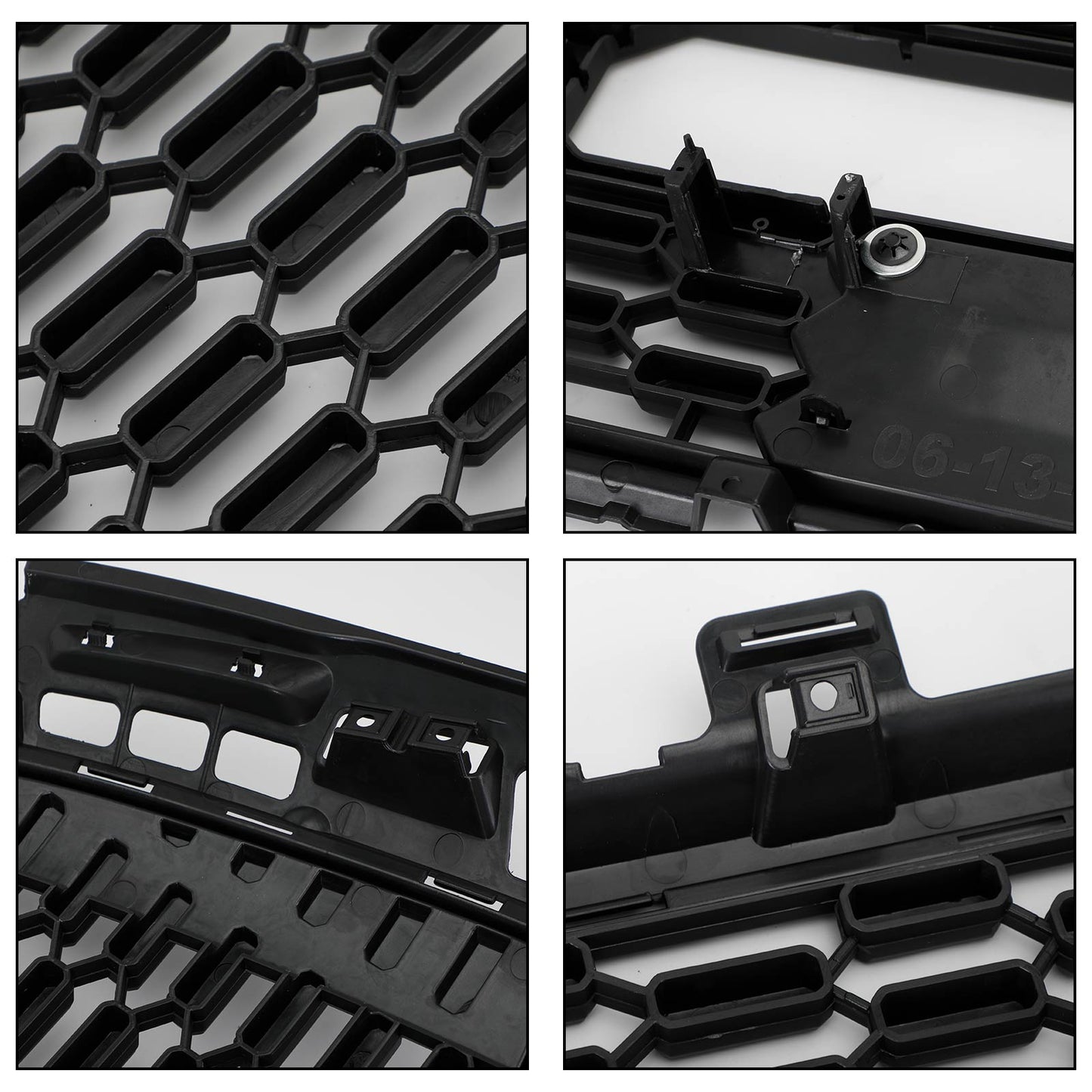 Toyota Tundra TRD PRO Style Grill 2010 2011 2012 2013 Matte Black Honeycomb Front Grille W/ Letter
