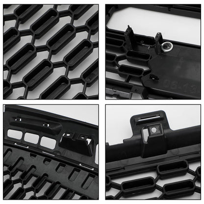 Toyota Tundra TRD PRO Style Grill 2010 2011 2012 2013 Matte Black Honeycomb Front Grille W/ Letter