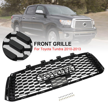 Toyota Tundra TRD PRO Style Grill 2010 2011 2012 2013 Matte Black Honeycomb Front Grille W/ Letter