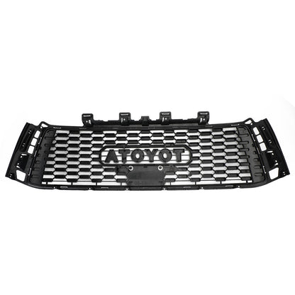 Toyota Tundra TRD PRO Style Grill 2010 2011 2012 2013 Matte Black Honeycomb Front Grille W/ Letter