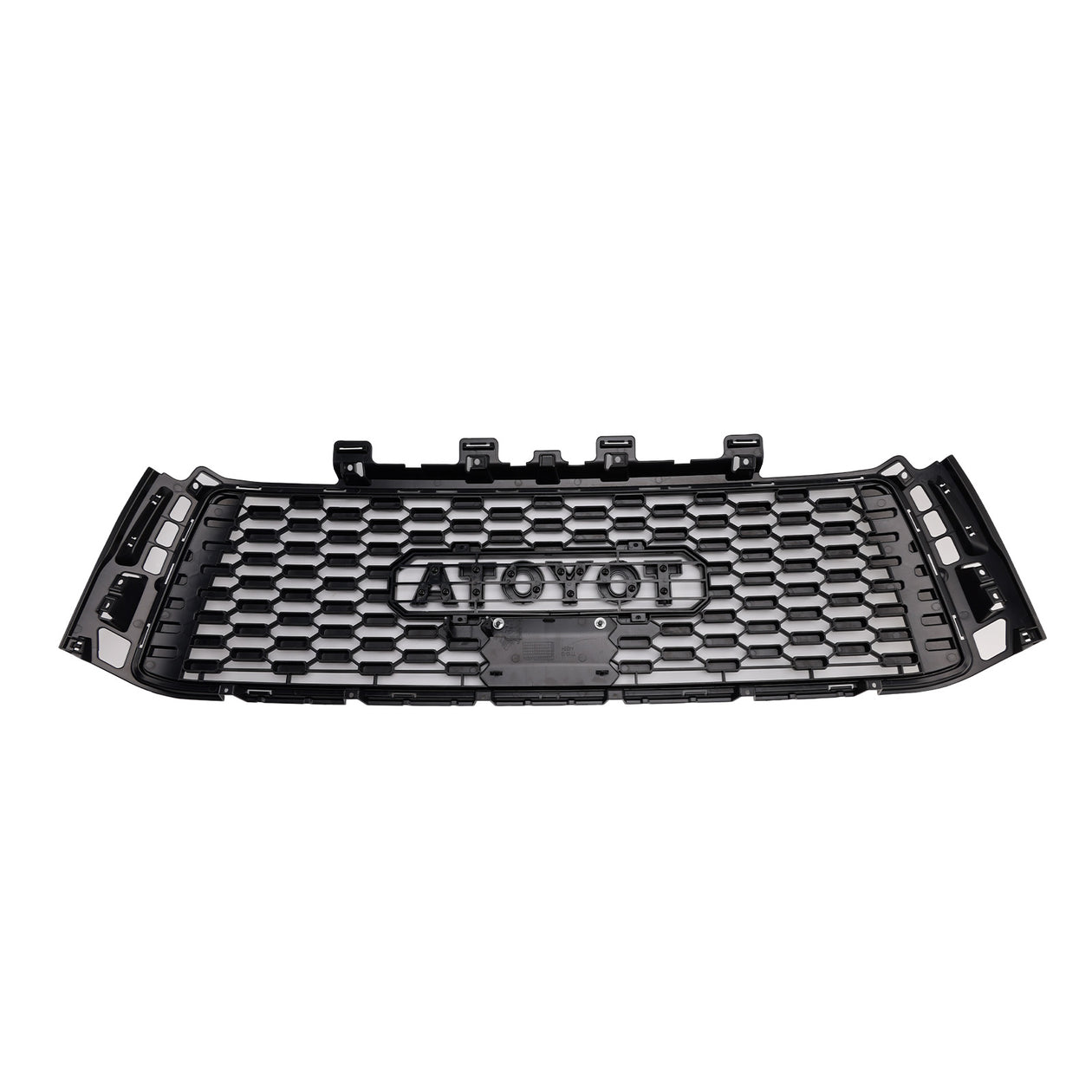 2010-2013 Toyota Tundra TRD PRO Style Honeycomb Front Bumper Grill Amber Light Replacement Grille