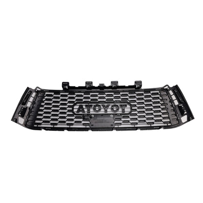 2010-2013 Toyota Tundra TRD PRO Style Honeycomb Front Bumper Grill Amber Light Replacement Grille