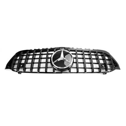 2019-2023 Mercedes-Benz A-CLASS W177 A180/200/A35 Front Bumper Grille Black Replcaement AMG Style Grill