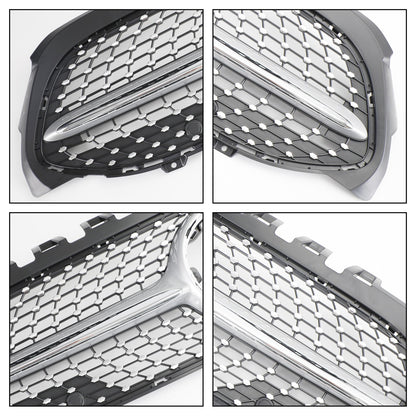 2019-2023 Mercedes Benz A-CLASS W177 A180/200/A35 Diamond Front Grill Radiator Bumper Grill