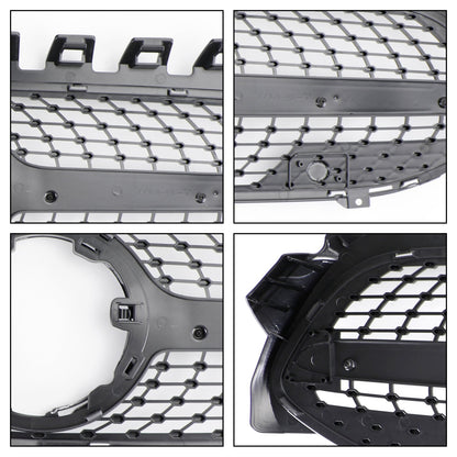 2019-2023 Mercedes Benz A-CLASS W177 A180/200/A35 Diamond Front Grill Radiator Bumper Grill