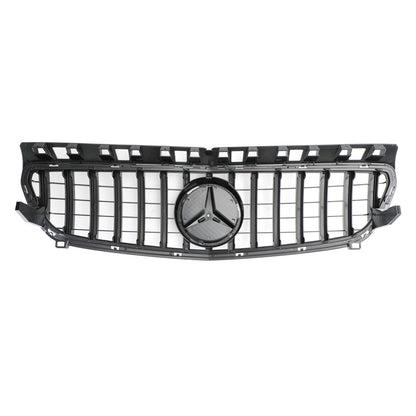 2012-2015 Mercedes-Benz A-CLASS W176 A180/200/A45 Front Bumper Grille Gloss Black AMG Style Grill