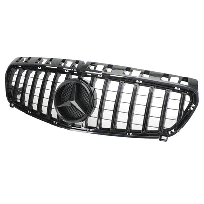 2012-2015 Mercedes-Benz A-CLASS W176 A180/200/A45 Front Bumper Grille Gloss Black AMG Style Grill