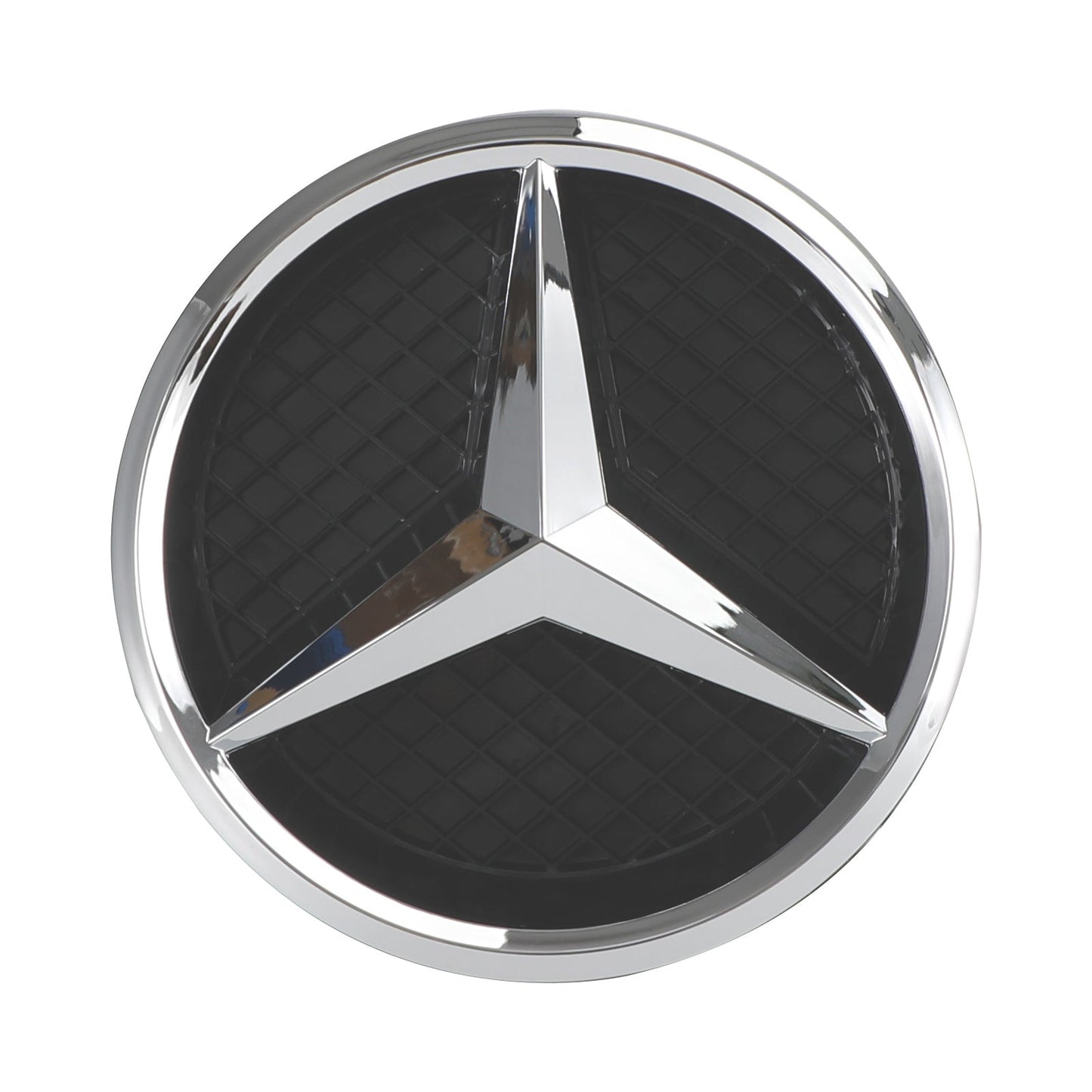 2013-2015 Mercedes W176 A-Class A180/200/A45 Front Bumper Grille Black Chrome Replacement Grill