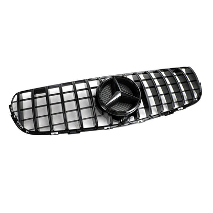 2015-2019 Benz X253 GLC-Class GLC250/300/350e/220d Mercedes Front Bumper Grille Gloss Black AMG Style Grill