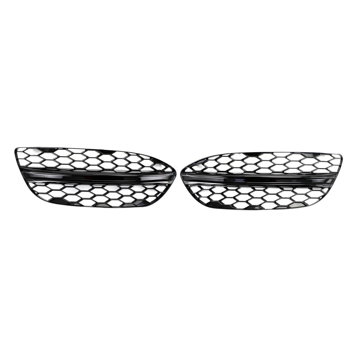 2015-2018 Mercedes Benz C-CLASS W205 Base Sedan Mesh Front Fog Light Cover 2058850723 2058851123 Generic