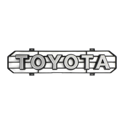 2002-2005 Toyota 4Runner Front Bumper Grill TRD PRO Style Black Grille With Led Lights