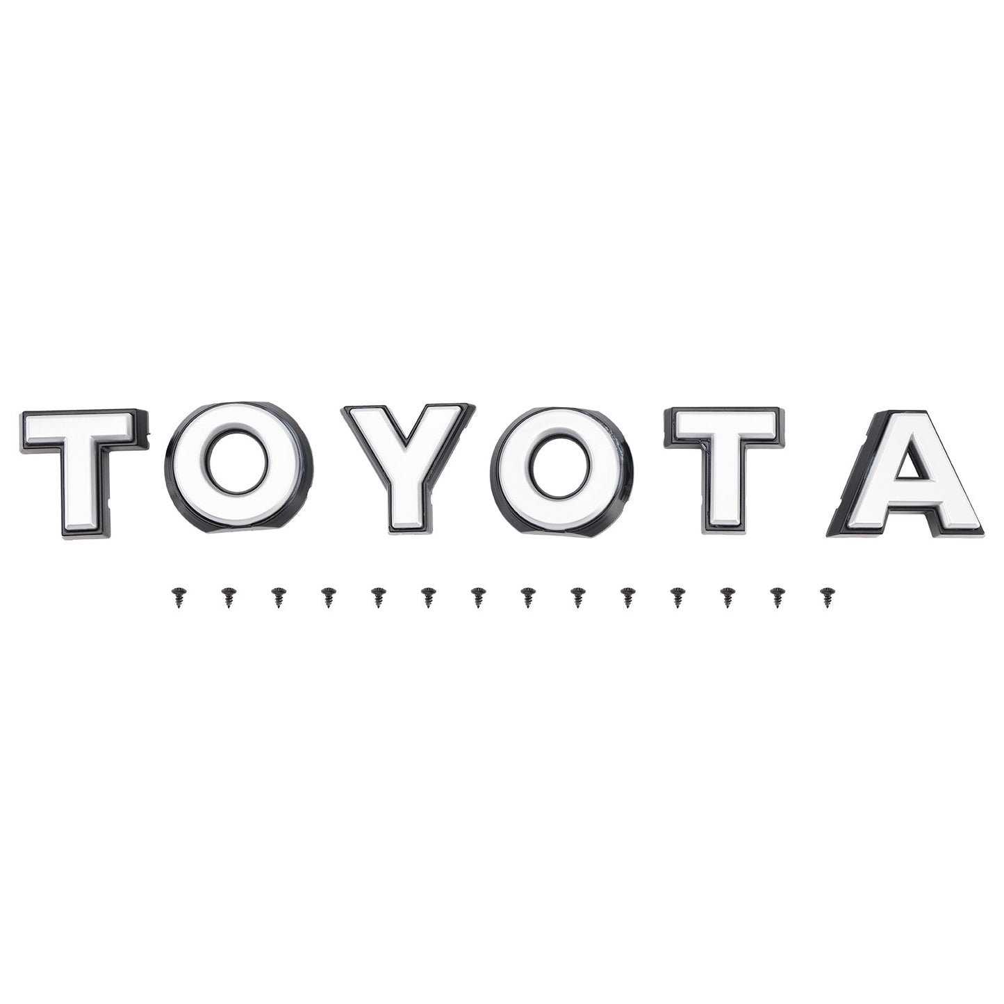 Toyota Tacoma 3rd Gen 2016-2023 Trd Pro Grill Front Bumper Black  Replacemetn Grille W/ LED & Light Bar
