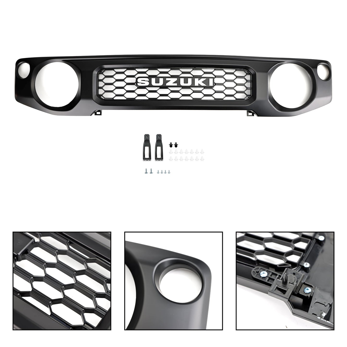 2019-2023 Suzuki Jimny JB64 JB74 Honeycomb 9911C78R00ZSC Front Bumper Grill Generic