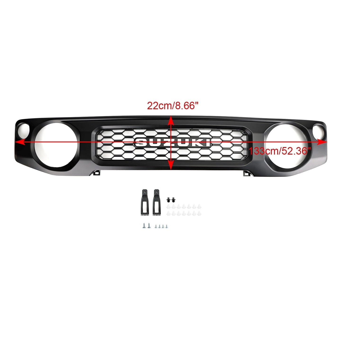 2019-2023 Suzuki Jimny JB64 JB74 Honeycomb 9911C78R00ZSC Front Bumper Grill Generic