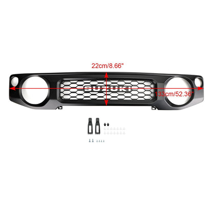 2019-2023 Suzuki Jimny JB64 JB74 Front Black Grill Air Intake Radiator Bumper Replacement Grill
