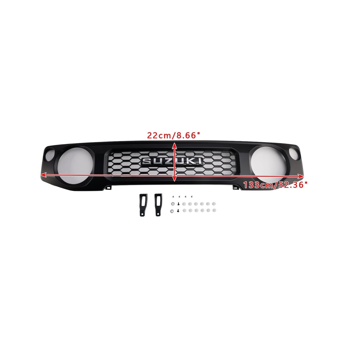 2019-2023 Suzuki Jimny JB64 JB74 Black Honeycomb Front Bumper Grille Grill 9911C78R00ZSC
