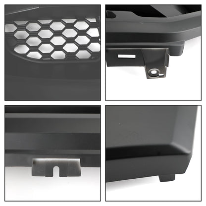 Ford Ranger T7 2015-2019 Wildtrak Raptor Style Front Bumper Grill Replacement Matte Black Grille