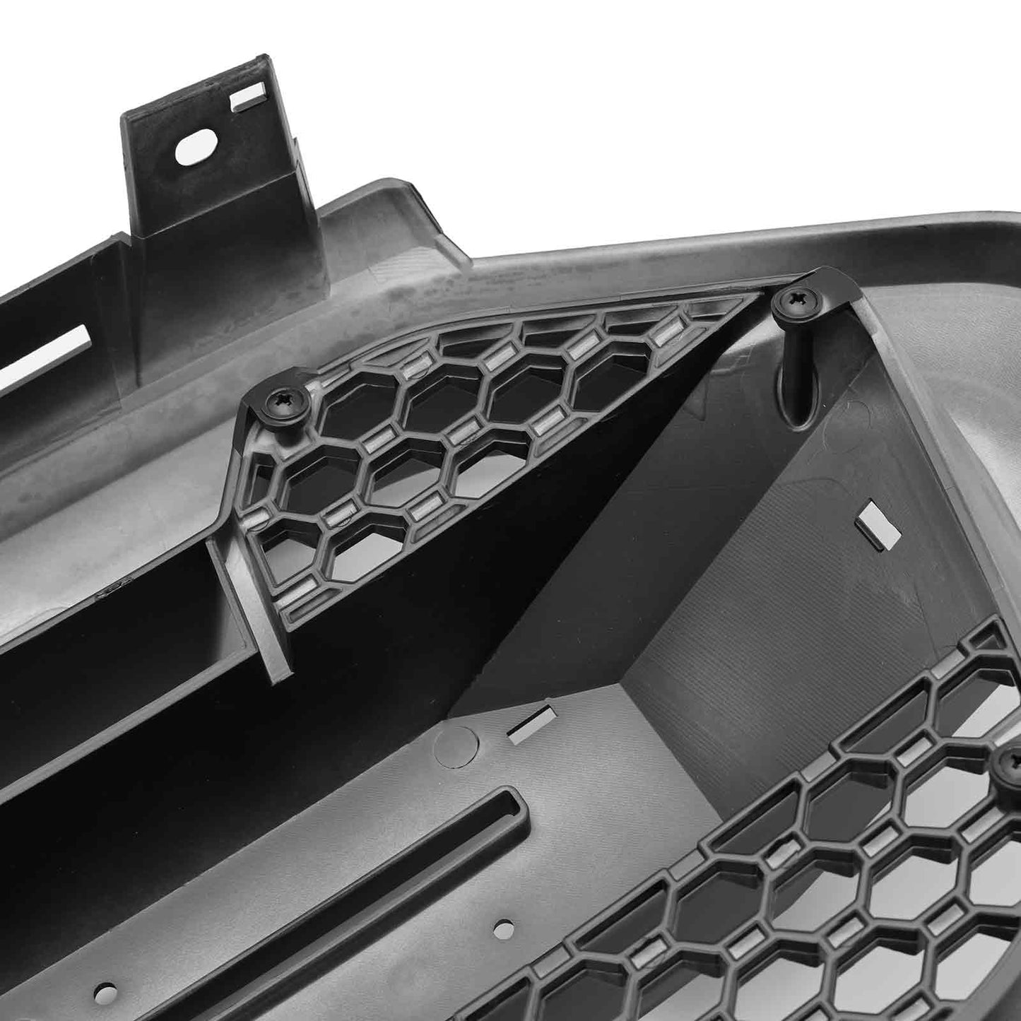 Ford Ranger 2015-2019 T7 Front Bumper Grill Black Raport Style Grille W/3 White LED