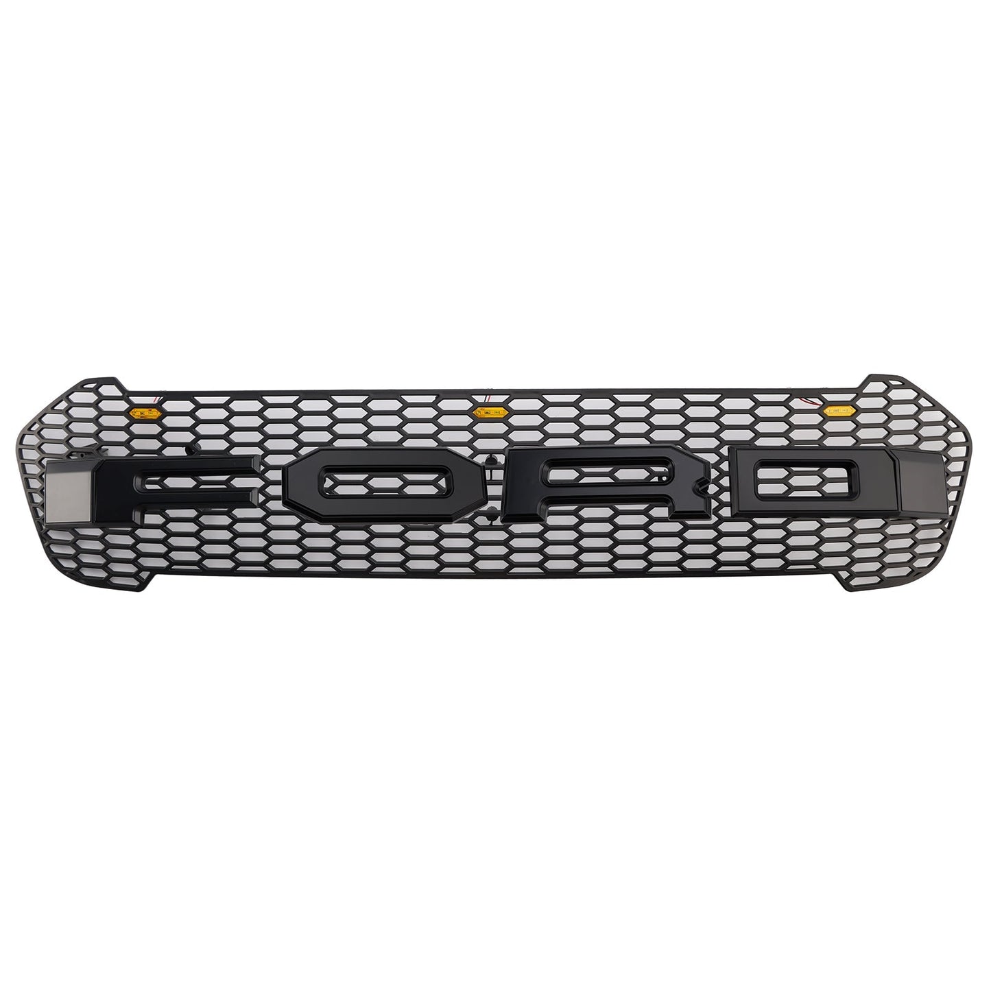2019-2023 Ford Ranger T8 Raptor Style Front Bumper Grille Grill W/LED