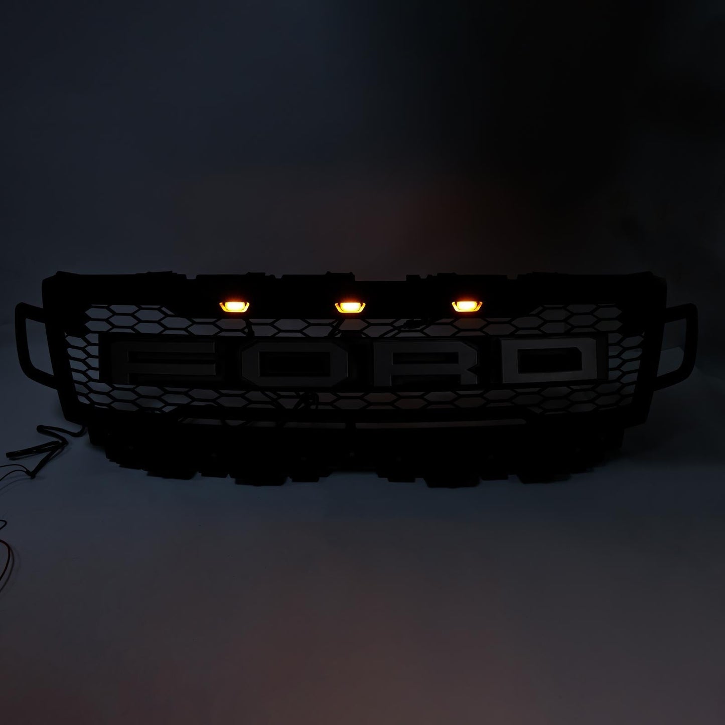 2018-2021 Ford Expedition Front Bumper Grill Grill Raptor Style W/LED