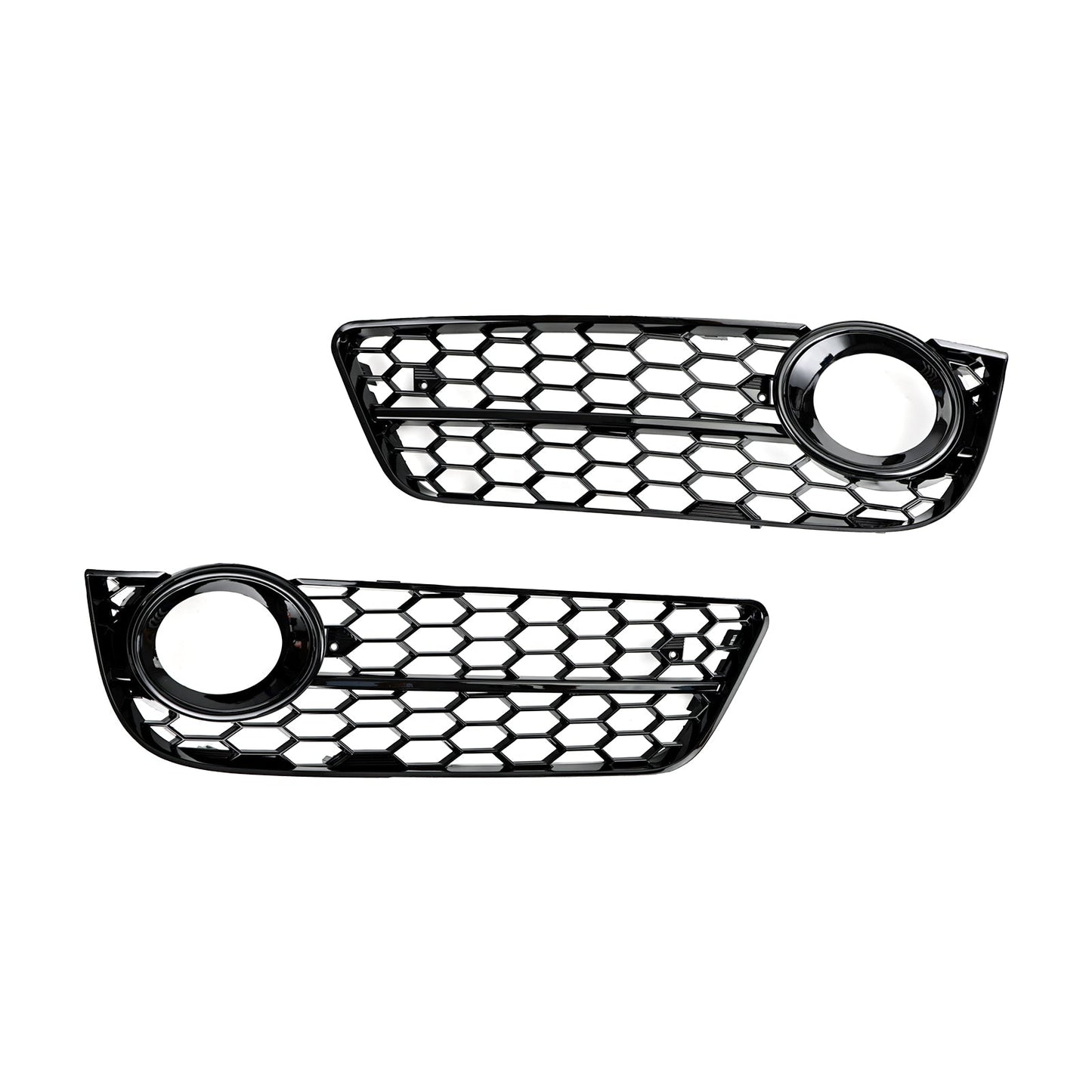 2007-2011  Audi A5 Standart Pair Honeycomb Front Fog Light Cover Grille 1522024