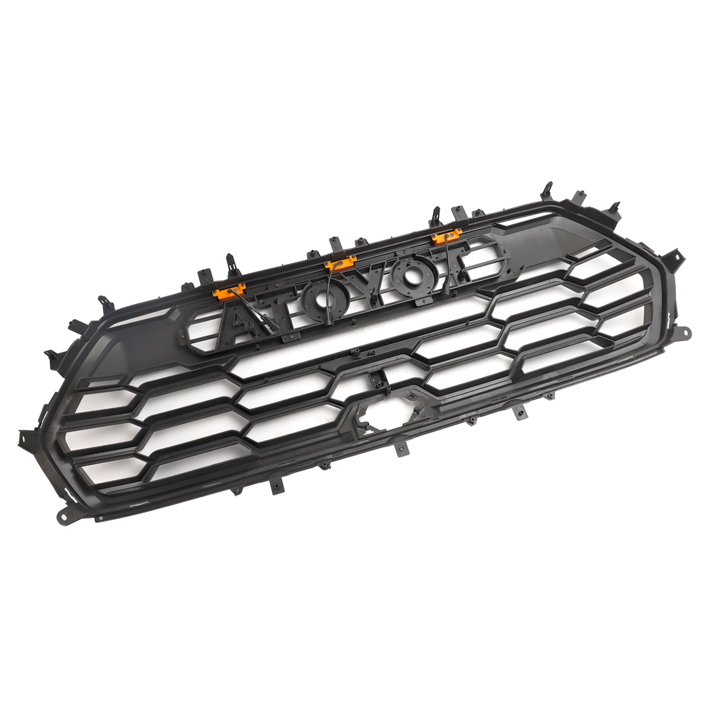 2022-2024 Toyota Sequoia Front Bumper Grill TRD PRO Style Black Grille
