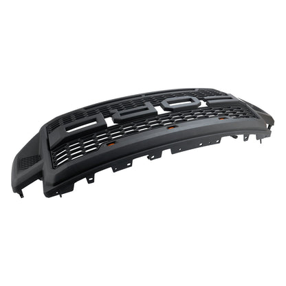 F250 F350 F550 2021-2022 Ford Super Duty Raptor Style Front Bumper Grill W/LED Lights Generic