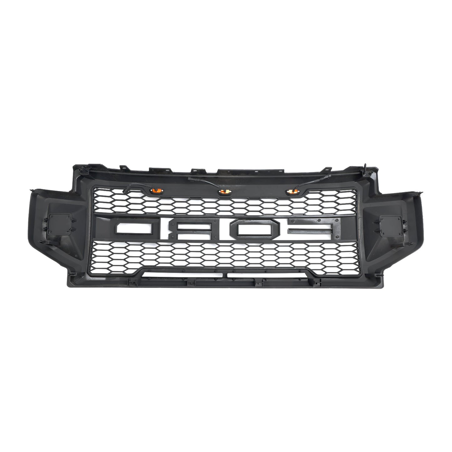 F250 F350 F550 2021-2022 Ford Super Duty Raptor Style Front Bumper Grill W/LED Lights Generic