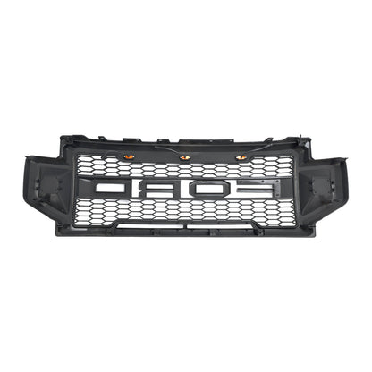 F250 F350 F550 2021-2022 Ford Super Duty Raptor Style Front Bumper Grill W/LED Lights Generic