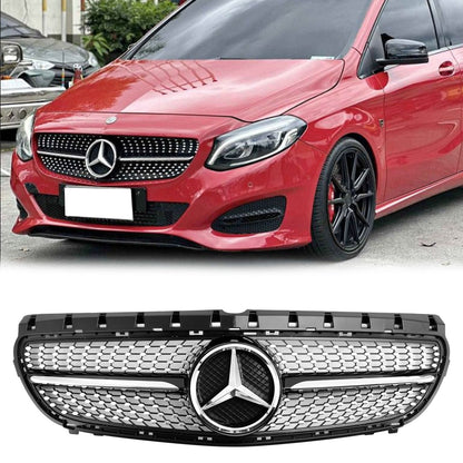 2014.11-2018 Mercedes Benz B-Class W246 B180 B200 B250 Facelift Front Bumper Grill Replacement Grille