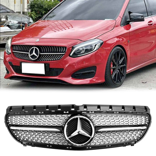 2014.11-2018 Mercedes Benz B-Class W246 B180 B200 B250 Facelift Front Bumper Grill Replacement Grille