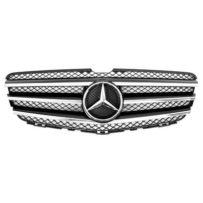 2010-2013 Mercedes-Benz R-Class W251 R300/350/500/320CDI Front Bumper Grille Chrome Black Replacement Grill