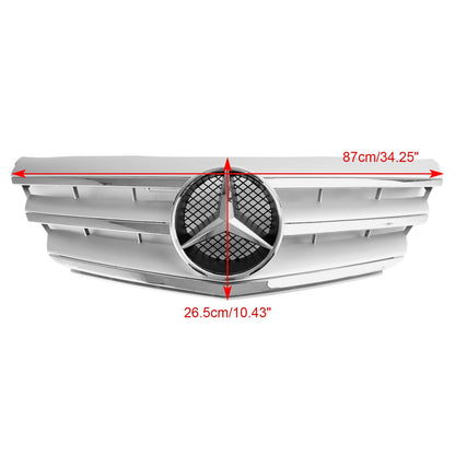 2009-2011 Benz B-Class W245 B170/180/200 Mercedes Front Bumper Grille Chrome Black Replacement Grill