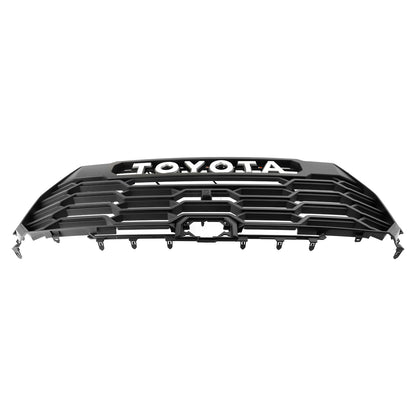 2022-2025 Toyota Tundra TRD PRO Style Front Bumper Grill Matte Black Grille