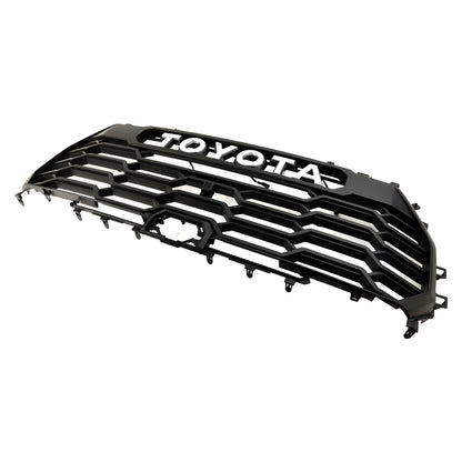 2022-2025 Toyota Tundra TRD PRO Style Front Bumper Grill Matte Black Grille