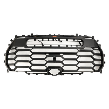 2022-2025 Toyota Tundra TRD PRO Style Front Bumper Grill Matte Black Grille