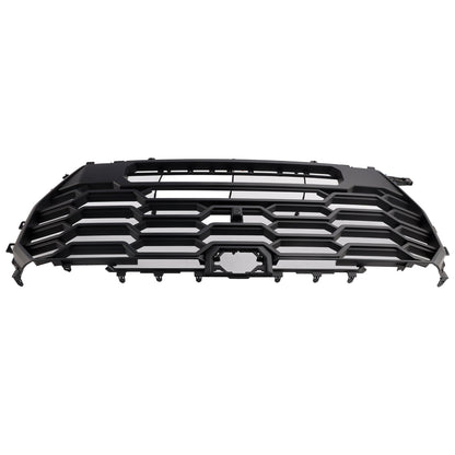 Toyota Tundra TRD PRO Front Bumper Grille 2022 2023 2024 2025 Radiator Black Replacement Grill With LED + Camera Hole & Light Bar