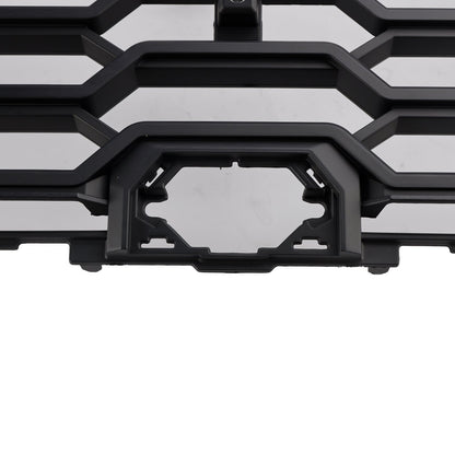 2022-2025 Toyota Tundra Grill Honeycomb TRD PRO Black Front Air Intake Radiator Grille W/ LED & Letter & Light Bar