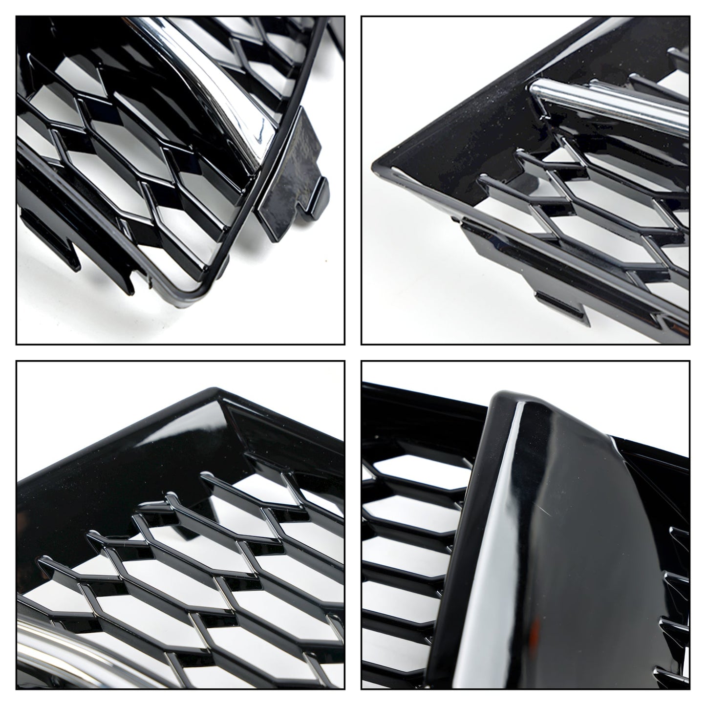 2016.05-2020 Audi A3 8V S-Line Sedan/Sportback/Convertible Front Fog Light Cover Bezel Grille