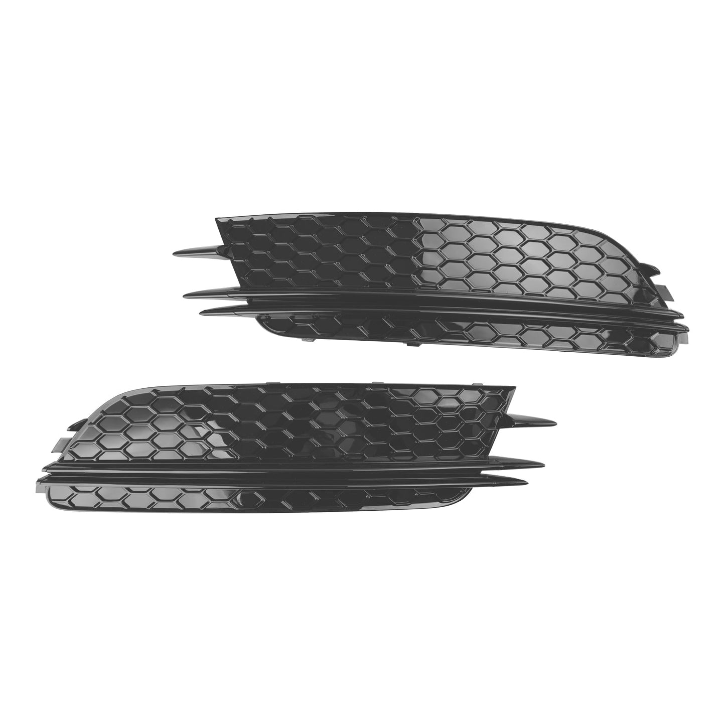 Audi 2012-2015 A6 C7 2PCS Front Fog Light Cover Bezel Grille