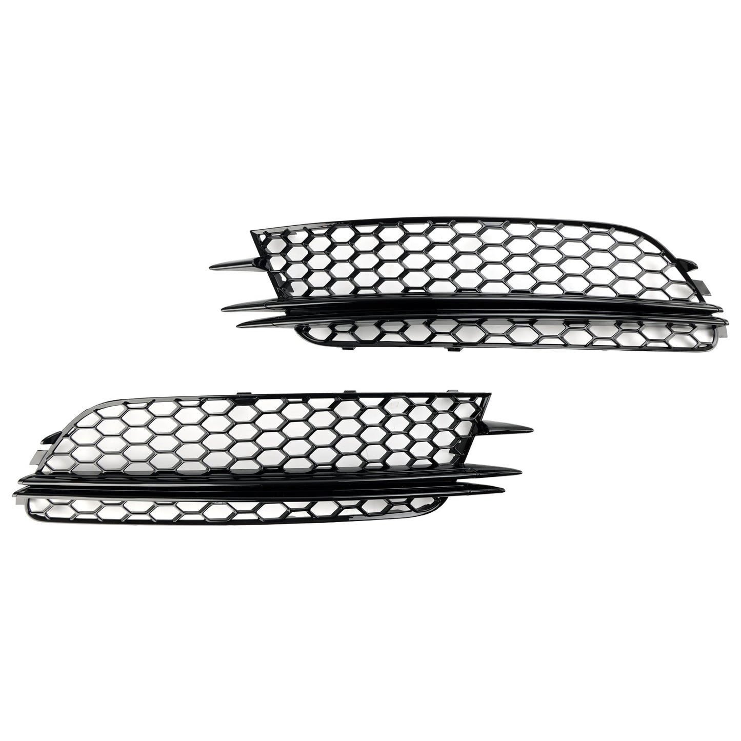 Audi 2012-2015 A6 C7 2PCS Front Fog Light Cover Bezel Grille