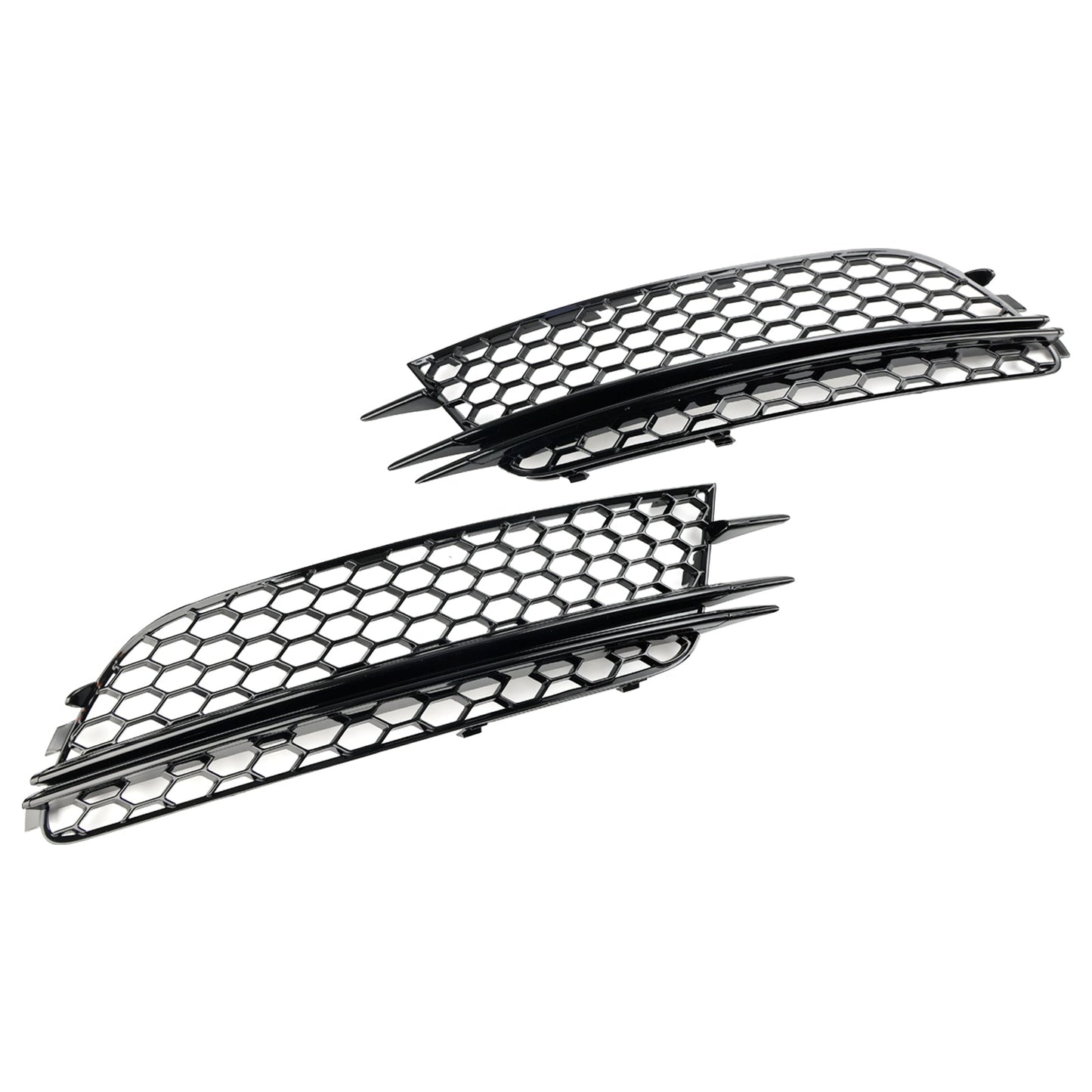 Audi 2012-2015 A6 C7 2PCS Front Fog Light Cover Bezel Grille