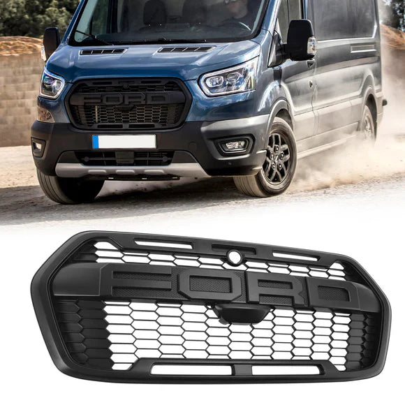 2019-2026 Ford Transit T150 T250 T350 Raptor Style Front Bumper Grille 2467809 LK31-17B968-AA5YZ9