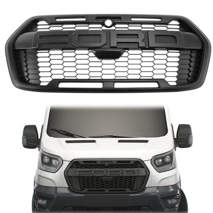 2019-2026 Ford Transit 150 250 350 Front Bumper Grill Replacement Matte Black Grill