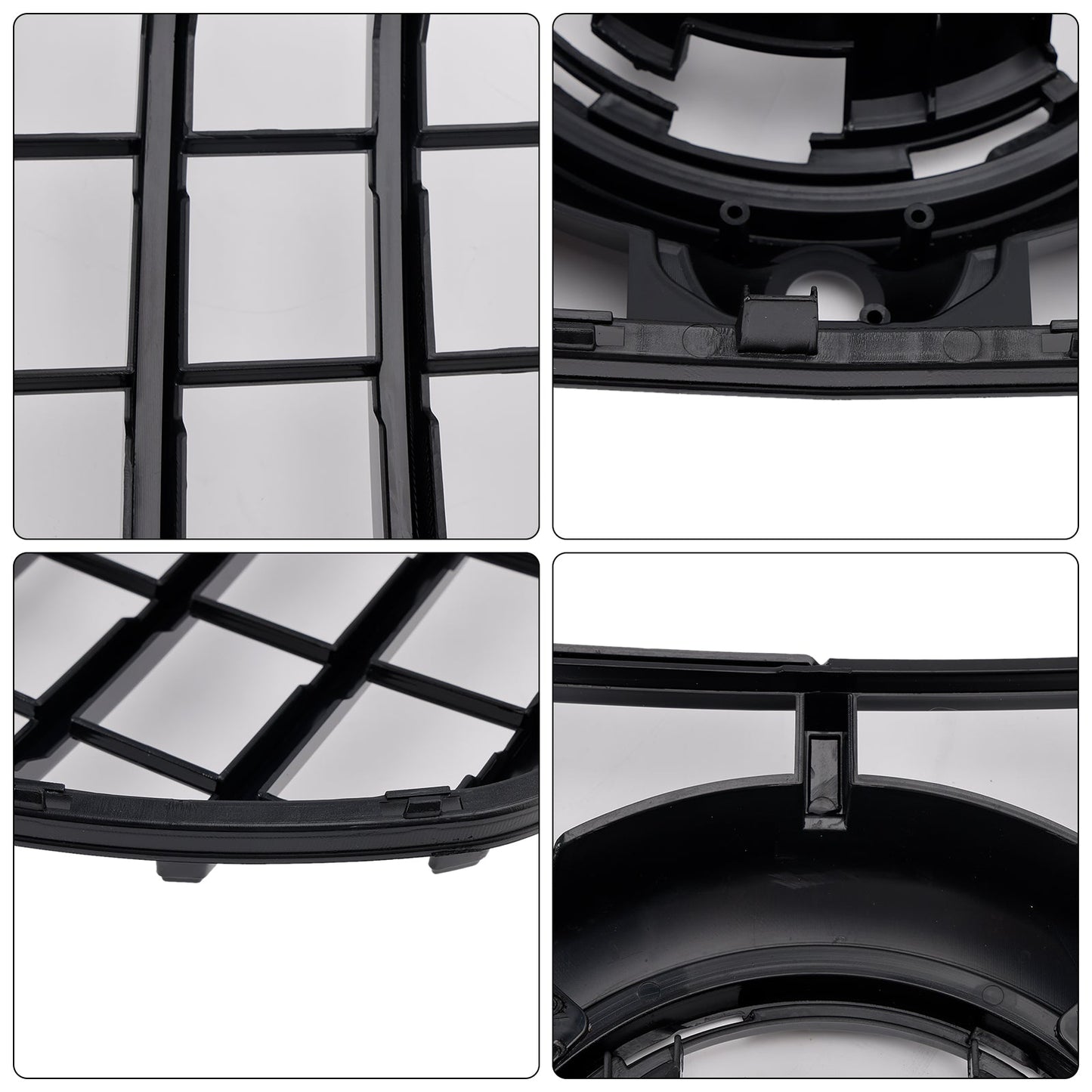 2020-2023 Mercedes Benz GLS Class X167 GTR Style Grill Front Bumper Glossy Black Replacement Grille