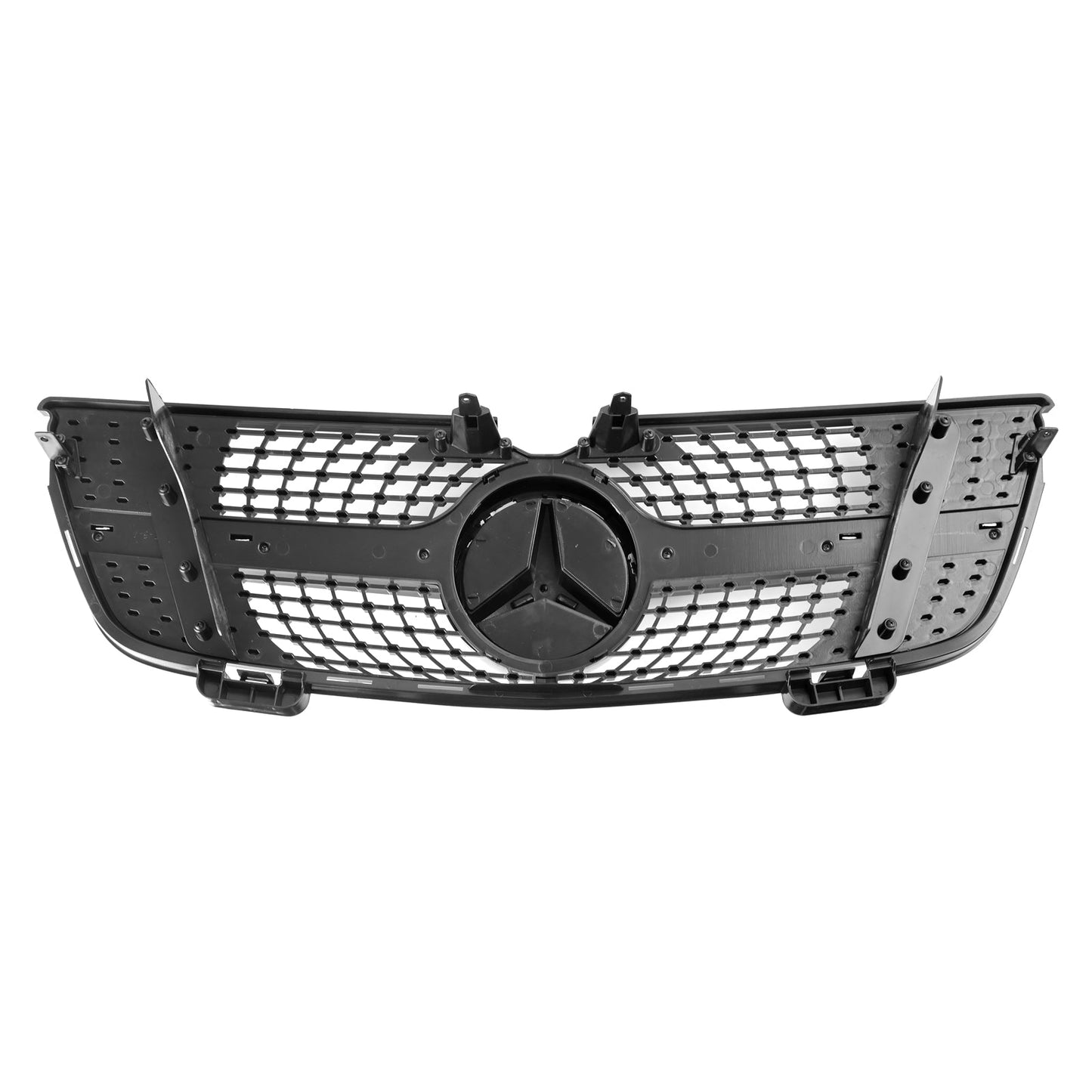 Benz 2007-2009 GL-Class X164 GL350 Chrome Diamonds Mercedes Grill Front Bumper Grille