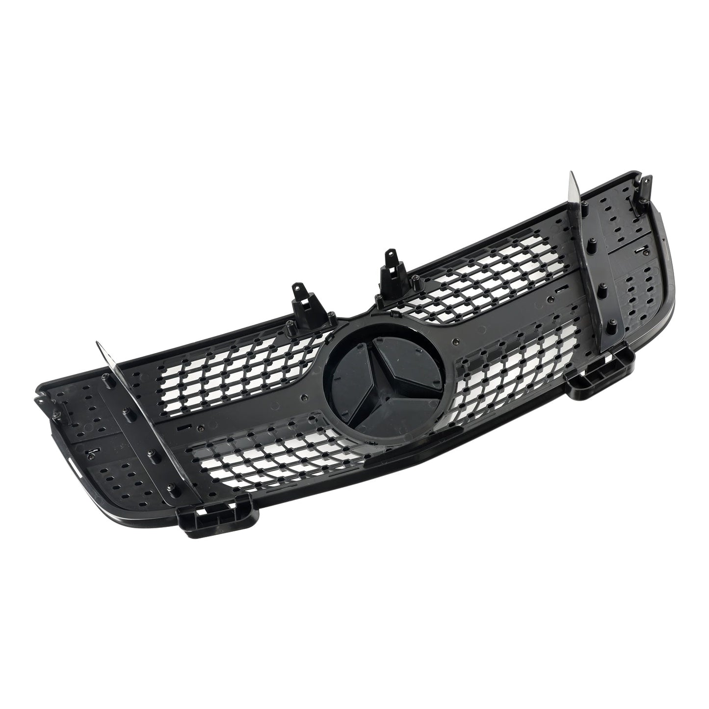 Benz 2007-2009 GL-Class X164 GL350 Chrome Diamonds Mercedes Grill Front Bumper Grille