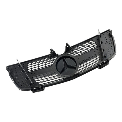 Benz 2007-2009 GL-Class X164 GL450 Chrome Diamonds Mercedes Benz Grill Front Bumper Grille
