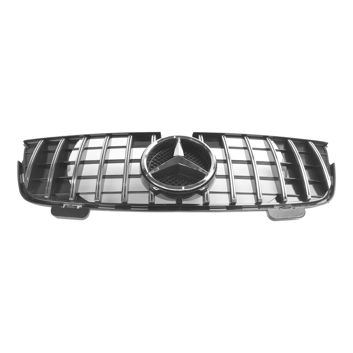 2007-2009 Mercedes-Benz GL-Class X164 GL320 GT Front Bumper Grill GTR Style Chrome Black Grill